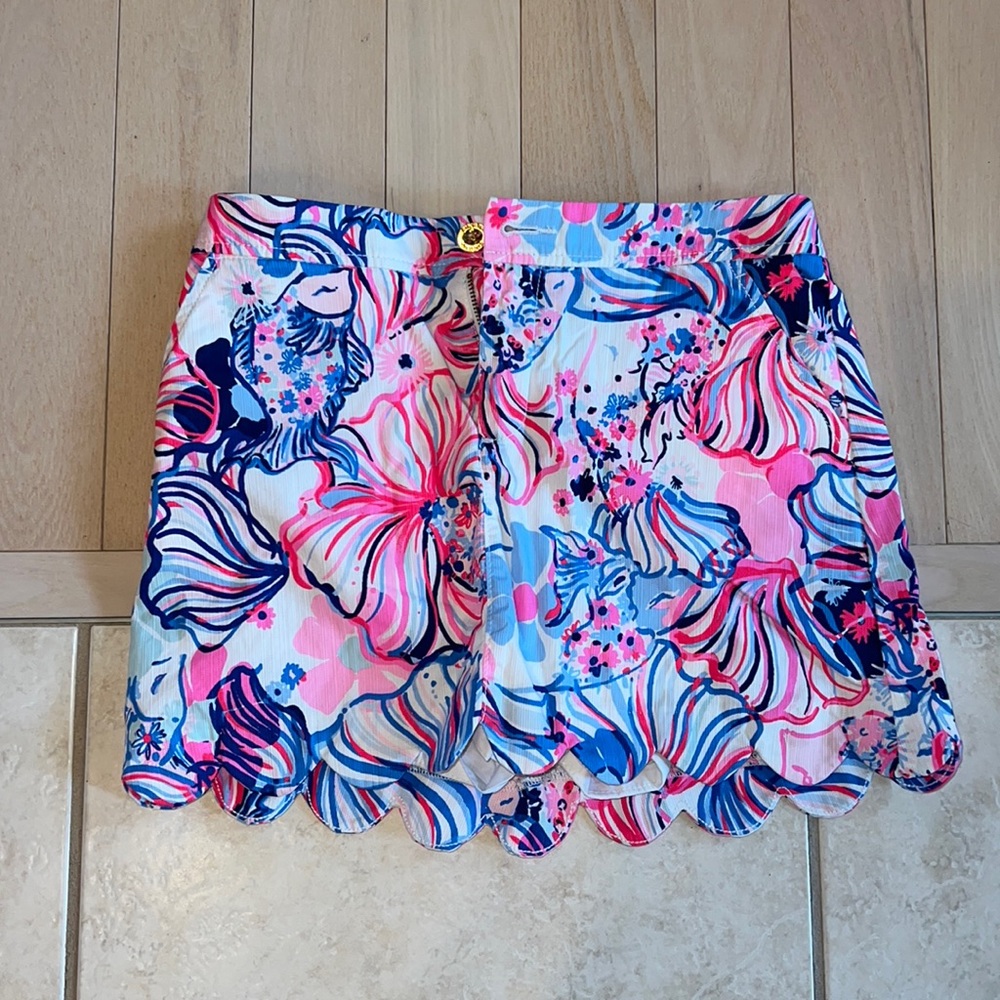 Lily pulitzer floral skort